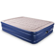Air Mattress With Built-in Pump, Inflatable Blow Up Air Bed Elevated Raised Mattress With A Carrying Bag