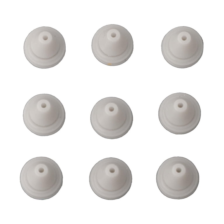 COHEALI 50-Pack Shower Head Replacement Nozzles – Silicone Sprayer Nozzles, Random Colors, Repair Parts For Bathroom