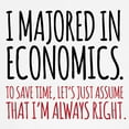 thumbnail image 3 of CafePress - Majored In Economics Baseball Jersey - Kids Cotton Baseball Jersey, 3/4 Sleeve Shirt, 3 of 4