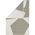 thumbnail image 4 of nuLOOM Nura SuperiorWash Abstract Reversible Machine Washable Fringe Area Rug, 4' x 6', Nura Beige, 4 of 12