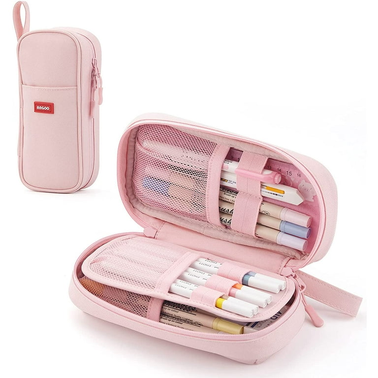 Pencil Case, Large Capacity Pen Pencil Pouch Durable Bag, Portable