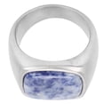 thumbnail image 1 of Anillo de acero inoxidable,Anillo de acero inoxidable Anillo clásico Anillo masculino Características mejoradas, 1 of 12