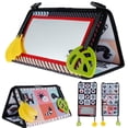 thumbnail image 1 of Mirror Cloth Book with Built-in Sound Device and Teether Crinkle Cloth Book Sensory Development Floo Mirror Cloth Book, 1 of 9