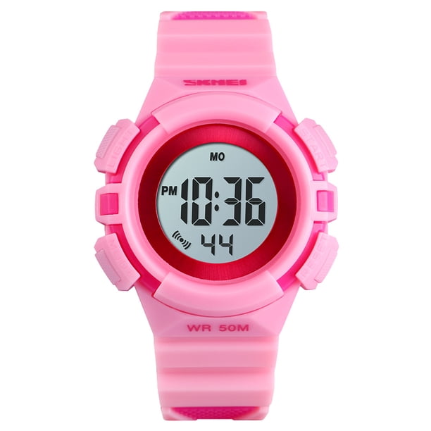 1485 Reloj electrónico digital multifunción Unisex 50 M Reloj de vestido casual impermeable par SKMEI De pulsera