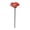Red, variant on Bee Watering Station Handmade Metal Flower Garden Stake Bird Bath,Mini Bird Baths For Outsides,Flower Birds Bath,Bee Water Feeder With Flowers for Outdoor Yard Art Decoration Garden Decor Gift