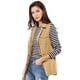 thumbnail image 4 of Chaleco Tipo Anorak Estilo Cargo Ligero Con Cordón Para Mujer Caqui S, 4 of 6