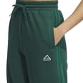 thumbnail image 4 of Women's adidas Coze 3-Stripes Pants Color: Green Size: X LARGE, 4 of 4