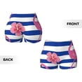 thumbnail image 5 of Naloa Flamingo Biker Shorts for Women Seamless Scrunch Short Women’s Yoga Shorts for Gym Running Sport Shorts - X-Large, 5 of 9