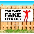 thumbnail image 1 of You Cant Fake Fitness 13 oz Vinyl Banner With Metal Grommets, 1 of 4