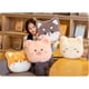 thumbnail image 3 of Almohada de peluche de gato, 15.7 pulgadas, muñeco de peluche suave, lindo cojín de peluche para niños, para la siesta o para decorar la habitación., 3 of 4