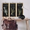 thumbnail image 4 of Stupell Industries Kitchen Utensils & Phrases Botanical & Floral Painting Gold Floater Framed Canvas Art Print Wall Art, 14 x 31, Set of 3, 4 of 10
