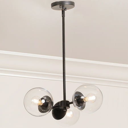 Gabriel Globe Three Light Chandelier Gabriel Globe Three Light Chandelier
