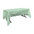 thumbnail image 1 of LA Linen Sheer Mirror Organza rectangular mantel 60 por 126 pulgadas, menta LA Linen TCOrgz60X126_MintO44, 1 of 1