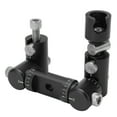 thumbnail image 2 of Double Side V Bar Compound Bow Stabilizer Adjustable Quick Disconnect Mount Shooting Tool Black, 2 of 14