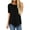 63-BLACK, variant on SHIBEVER Summer Short Sleeve T Shirts for Women Casual Tunic Tops Side Split Shirt Comfortable Loose Crew Neck Tops Coffee M