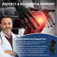 thumbnail image 4 of Nvorliy Orthopedic Knee Brace, Hinged ROM Knee Orthosis for ACL/MCL/PCL/Ligament Injuries, Arthritis(OA), Meniscus, Osteoarthritis - Fit Men & Women (Right, Medium), 4 of 7