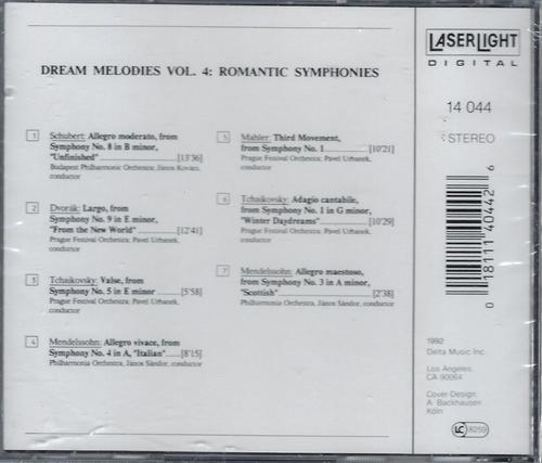 Preowned Dream Melodies Romantic Symphonies Vol. 4 Audio CD
