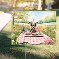 thumbnail image 4 of Happy Mother's Day Miniature Pinscher with Sweets and Flowers at a Picnic Yard Sign Mini Pin Dog Lover Outdoor Home Lawn Garden Porch Decor - 13005, 4 of 5
