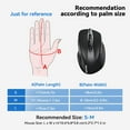 thumbnail image 5 of TECKNET BASICS Wireless Mouse,2.4GHz with USB Receiver,Computer Mouse for Laptop,PC,Computer,Chromebook,Notebook,2600 DPI,5 Adjustment Levels, 5 of 9