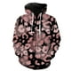 thumbnail image 1 of Sudadera con capucha y cremallera para hombre, con textura de piel de animal, estilo Harajuku, hip hop, con estampado 3D, divertida, informal, unisex, para primavera, 2024, 1 of 6