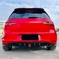 thumbnail image 4 of Rear Bumper Diffuser Lip with / no LED Brake / Parking Indicator Light for Volkswagen Golf 7 MK7 2013-2016 Base Version, 4 of 5