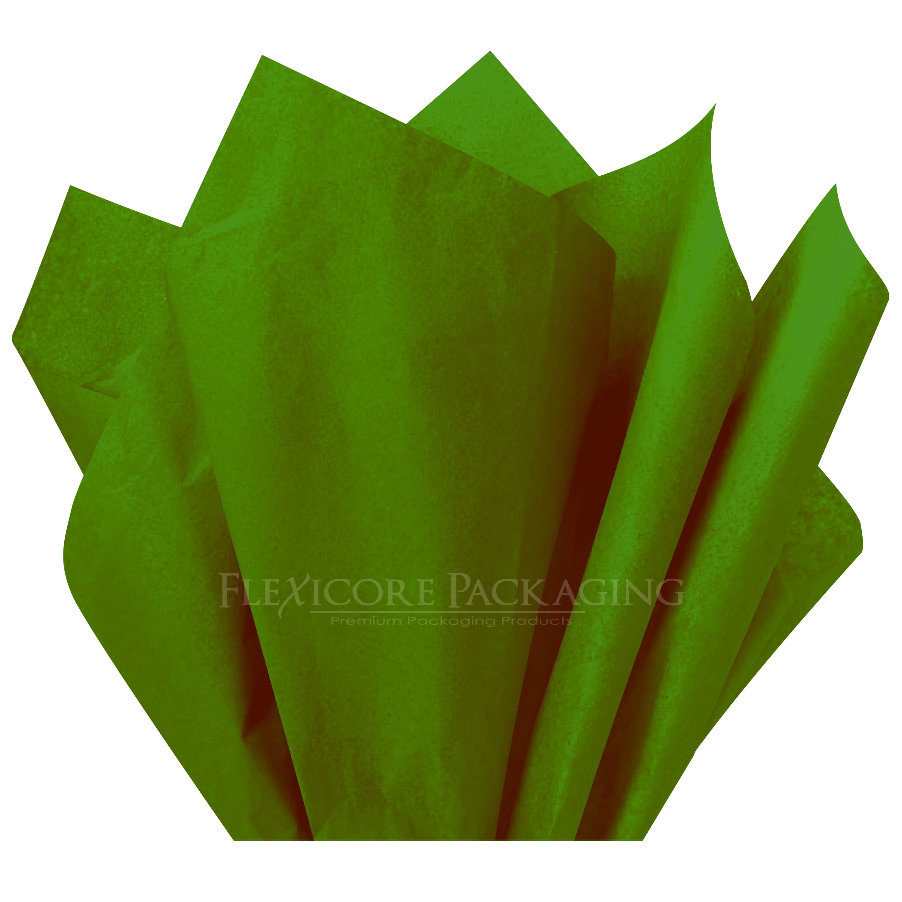 Moss Green Tissue Paper, 15"x20", 100 ct