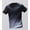 Black&Gery, variant on alpinario Men's Compression T-Shirt Moisture Wicking Breathable Short Sleeve Gym Workout High Elastic Dry Fit Baselayer Rash Guard Running Undershirt