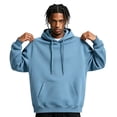 thumbnail image 2 of Mens Casual Hoodie Sweatshirts Long Sleeve Hooded Pullover Workout Tops Casual Drawstring Streetwear with Kanga Pocket, 2 of 6