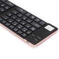 thumbnail image 3 of Mistaha GK228 Bluetooth Wireless Keyboard 66 Keys Folding Mini Portable Office Keyboard with Stand for, 3 of 8