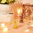thumbnail image 5 of 12Sets Mini Clear Glass Cloche Dome 1.5/2/2.3 Inch Glass Display Cloche Dome with 3 Colors Metal Base Cloche Bell Jar for Candles Crafts Decorations, 5 of 6