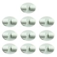 thumbnail image 1 of Generic Self-Adhesive Cable Clips, No-Nail Wire Organizers, 10-Pack Green (HW011), 1 of 7