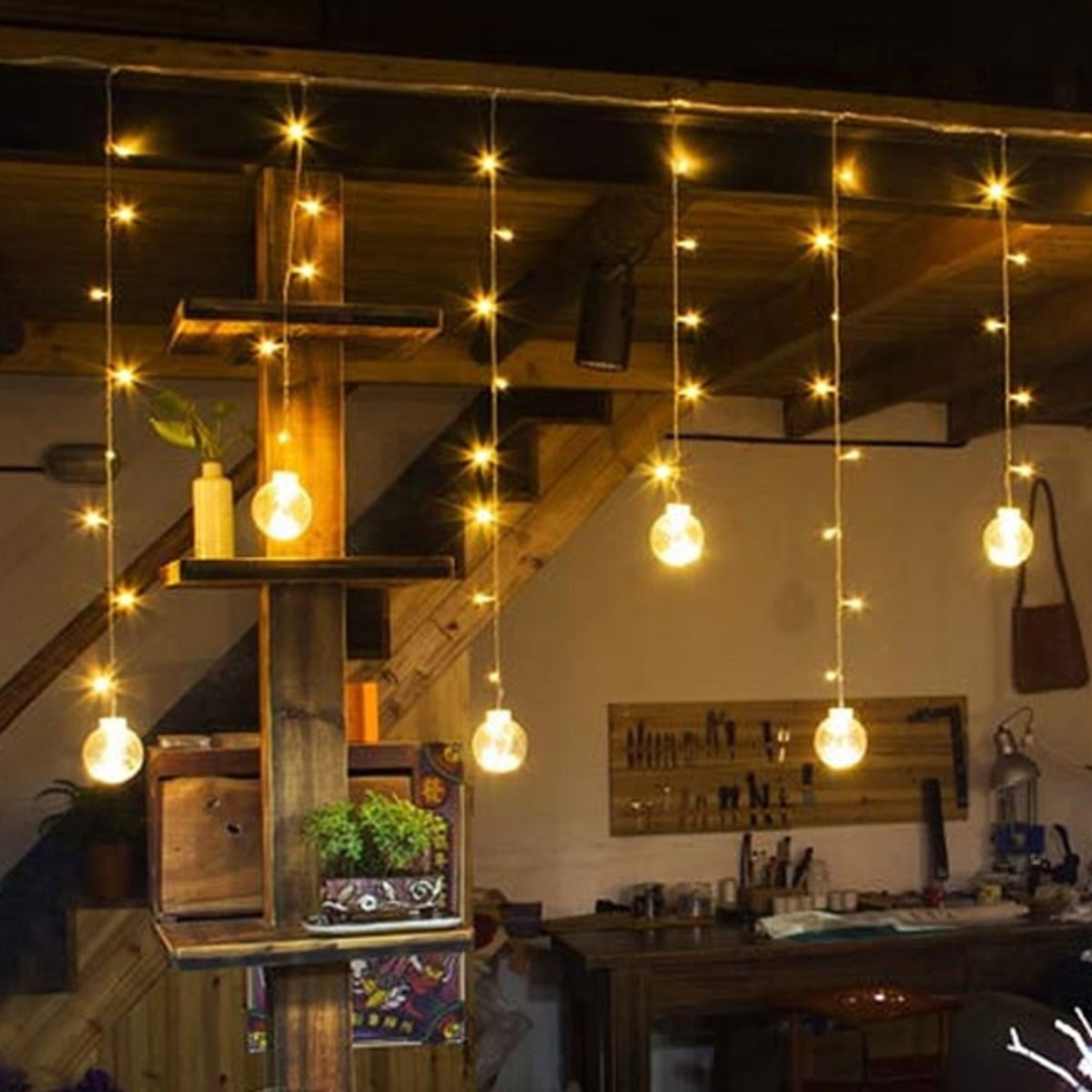 Satco S2411 Vintage Style Incandescent Filament A19 Light Bulbs 25W 120V 2700K E26 Medium Base Dimmable (6 Pack)