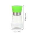 thumbnail image 2 of Mobutofu Mini Pepper Grinder with Clear Glass Design 13x7cm Yellow Color for Kitchen Appliance, 2 of 7