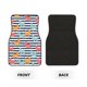 thumbnail image 2 of Balery Colorful Llama Juego de 4 Alfombrillas para Auto, Revestimientos de Caucho Resistente, Diseño Antideslizante, 2 of 7