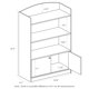 thumbnail image 3 of Estantería con clóset de Almacenamiento, 2 estantes con Puertas, 3 of 8