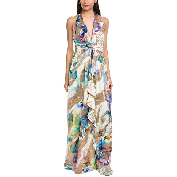 Ramy Brook womens Stefanie Gown, 0, White