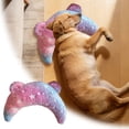 thumbnail image 2 of Almohada para el cuello de mascotas en forma de U, funda de tela desmontable, almohadilla ergonómica relajante para dormir, para gatos y perros pequeños y medianos, descanso para mascotas, 2 of 5