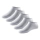 thumbnail image 1 of SCHIESSER Calcetines deportivos para hombre, paquete de 5 - «Bluebird», mezcla de algodón Blanco 39-42, 1 of 3