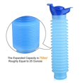 thumbnail image 2 of Botella de inodoro portátil para acampar, botella de orina para inodoro móvil de 750 ml, adecuada para acampar, automóviles, viajes, niños y mujeres embarazadas., 2 of 5