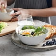 thumbnail image 3 of Sweese Porcelain Bowls - 28 Ounce - Set of 4, White, 3 of 3