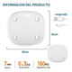 thumbnail image 2 of Báscula Electrónica Bluetooth Inteligente de Baño Malubero Malu1736, 2 of 3