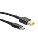 thumbnail image 3 of TYPE C a DC Square 4,0 4,5 7,4 Cable Cargador Línea de Carga Rápida 100W 5A para Lenovo (para Lenovo Square), 3 of 8