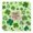 Pink Light Green, variant on St Patricks Day Cloth Napkins, Shamrock Grey Green Spring Modern Leaf Washable and Reusable Dinner Napkins Set of 4, Table Napkin for Kitchen Party Birthday Wedding Hotel Housewarming 20"x20"