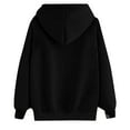 thumbnail image 3 of Sudadera con capucha estampada para mujer Tops de manga larga Bluse Pompotops gfhjh6584, 3 of 6