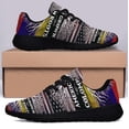 thumbnail image 3 of American Flag Grown With Colombian Roots Shoes Women's Fashion Sneakers Tennis Running Shoes for Men Women Black Size 10.5, 3 of 7