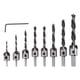 thumbnail image 1 of Contened Bit Bit Bit Woodwork Twist Counterbore Carpentry Perforación Reamer Hole Aberner Kit Herramientas de mano de acero de alta velocidad Herramientas de mano 8pcs Bits kenally TO001442-02, 1 of 7