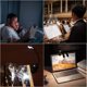 thumbnail image 5 of 2 luces LED para atril con clip, lámparas de lectura de doble brazo para libros en la cama, clip ajustable de 360 ​​grados, 5 of 5
