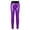 Purple, variant on inhzoy Kids Girls Shiny Metallic Gymnastic Dance Sports Pants Leggings Royal Blue 8