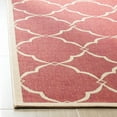 thumbnail image 3 of Safavieh Linden Ognena Geometric Indoor/Outdoor Area Rug, Red/Creme, 8' x 10', 3 of 8