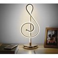 thumbnail image 5 of LINLIN Spiral LED Table Lamp, Modern Curved Desk Bedside Lamp, 12W Bedside Table Lamp Night Light for Bedroom Living Room Office, 5 of 6